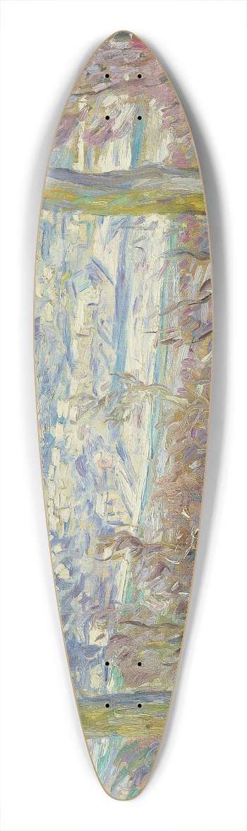 Henri Lebasque - Paysage de neige aux environs de Paris 39.3 inch art pintail longboard deck