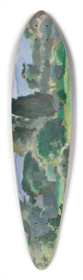 Henri Lebasque - Vendanges dans la valle du Faron 39.3 inch art pintail longboard deck