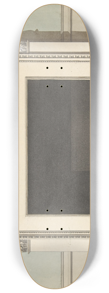 John Yenn - Design for a Chimneypiece 8.25 inch art skate deck