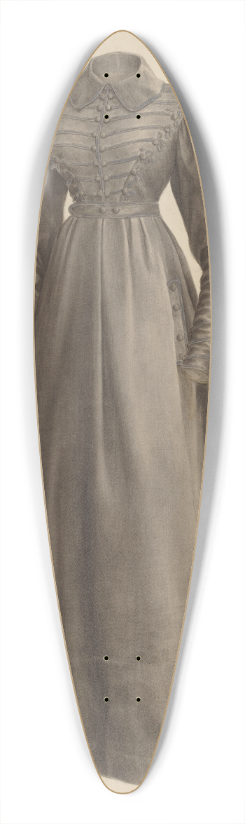 Henry De Wolfe - Riding Habit 39.3 inch art pintail longboard deck
