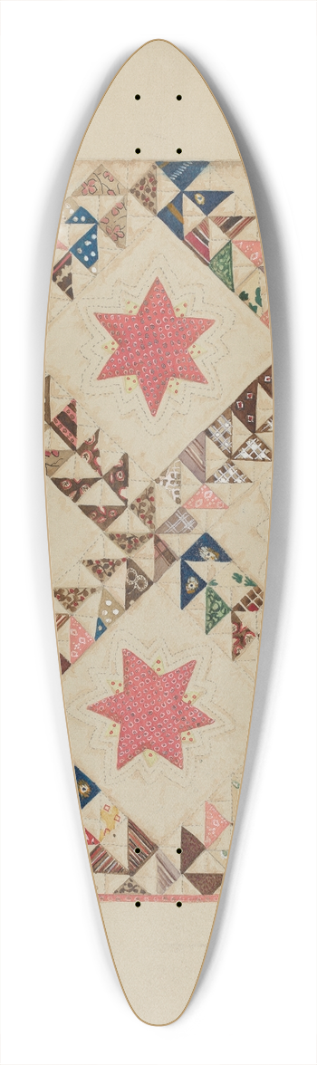 Henry Granet - Bedspread 39.3 inch art pintail longboard deck