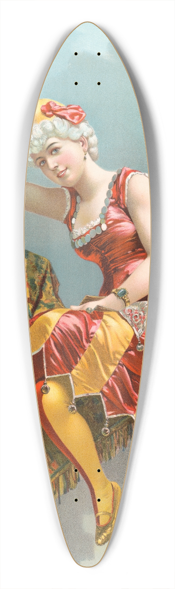 Henry Jerome Schile - Bock Beer [carnival no. 136] 39.3 inch art pintail longboard deck