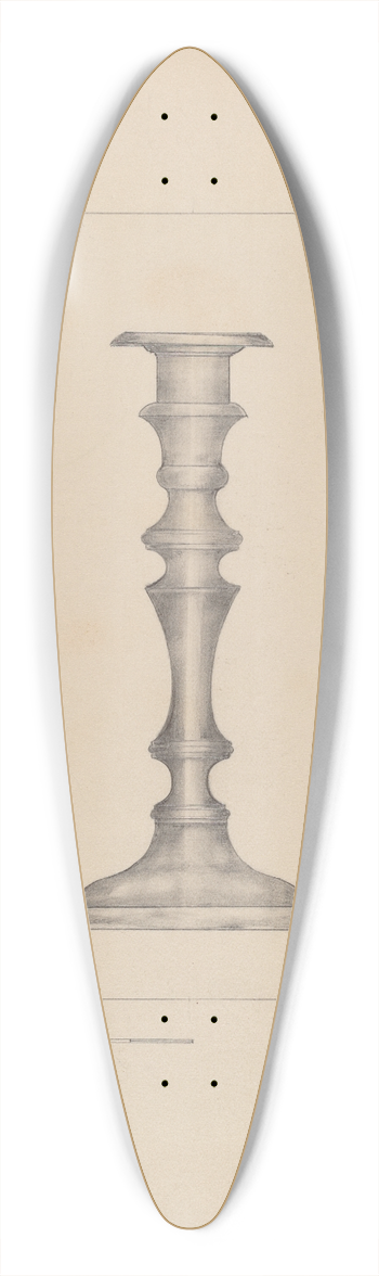 Henry Meyers - Candlestick 39.3 inch art pintail longboard deck