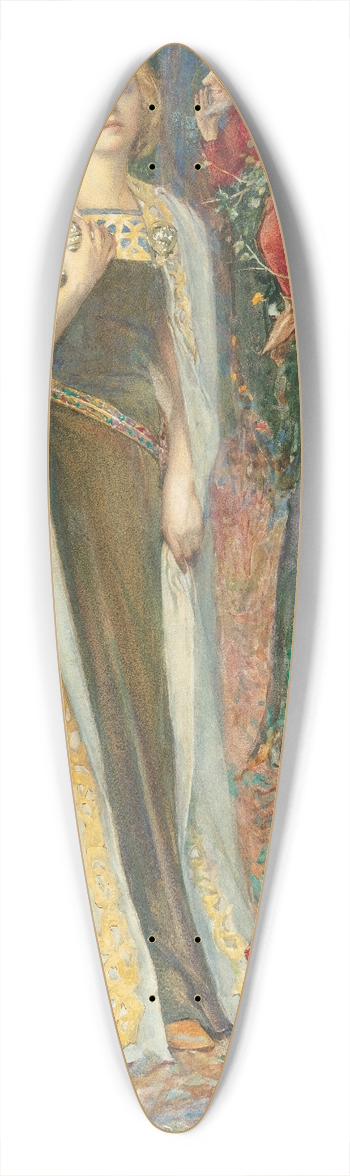 Henry Meynell Rheam - Once Upon A Time (Snow White) 39.3 inch art pintail longboard deck