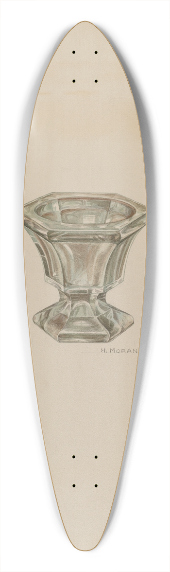 Henry Moran - Salt Dip 39.3 inch art pintail longboard deck
