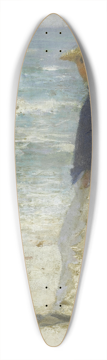 Henry Scott Tuke - Looking Out To Sea 39.3 inch art pintail longboard deck