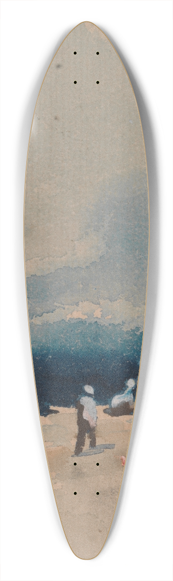 Hercules Brabazon Brabazon - Along the Shore 39.3 inch art pintail longboard deck