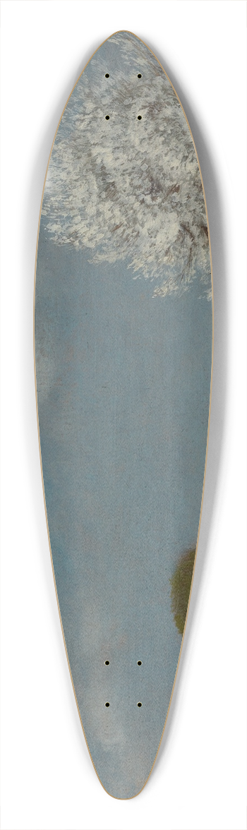 Hermann Dumler - Frhling am Bach 39.3 inch art pintail longboard deck