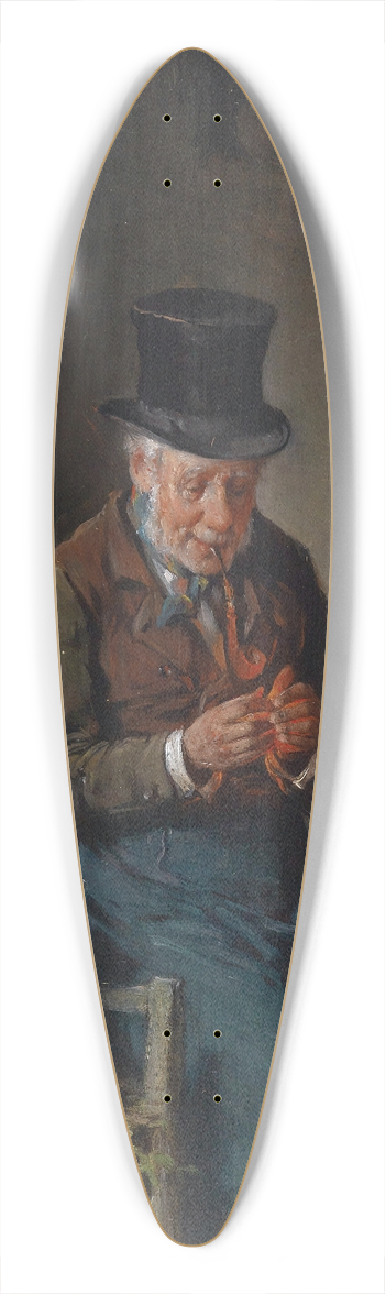 Hermann Kern - Der Gemsehndler 39.3 inch art pintail longboard deck