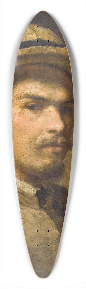 Hipolit Lipiski - Self-Portrait 39.3 inch art pintail longboard deck