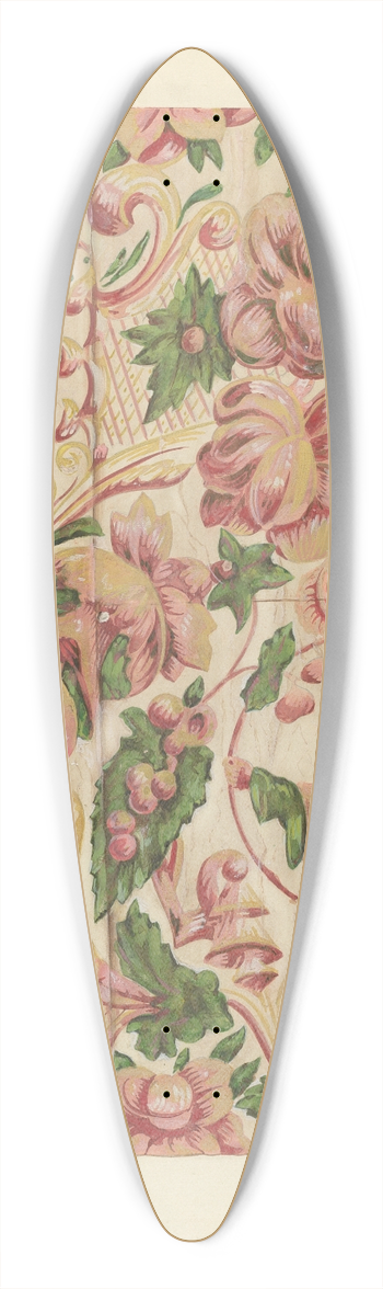 Holger Hansen - Wall Paper 39.3 inch art pintail longboard deck