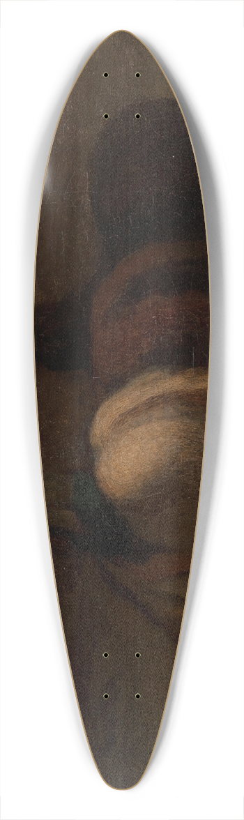 Honor Daumier - Labreuvoir 39.3 inch art pintail longboard deck