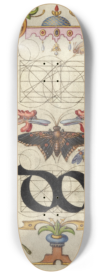 Joris Hoefnagel - Guide for Constructing the Ligature do 8.25 inch art skate deck