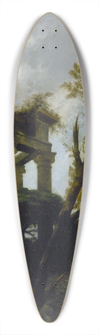 Hubert Robert - Vnus Mdicis 39.3 inch art pintail longboard deck