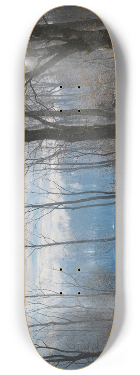 Anders Andersen-Lundby - Wintertag im Englischen Garten in Mnchen 8.25 inch art skate deck
