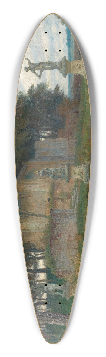 Hugo Darnaut - Versunkene Pracht 39.3 inch art pintail longboard deck
