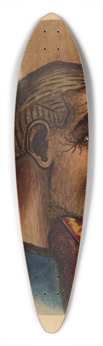 Hugo Simberg - Madness 39.3 inch art pintail longboard deck