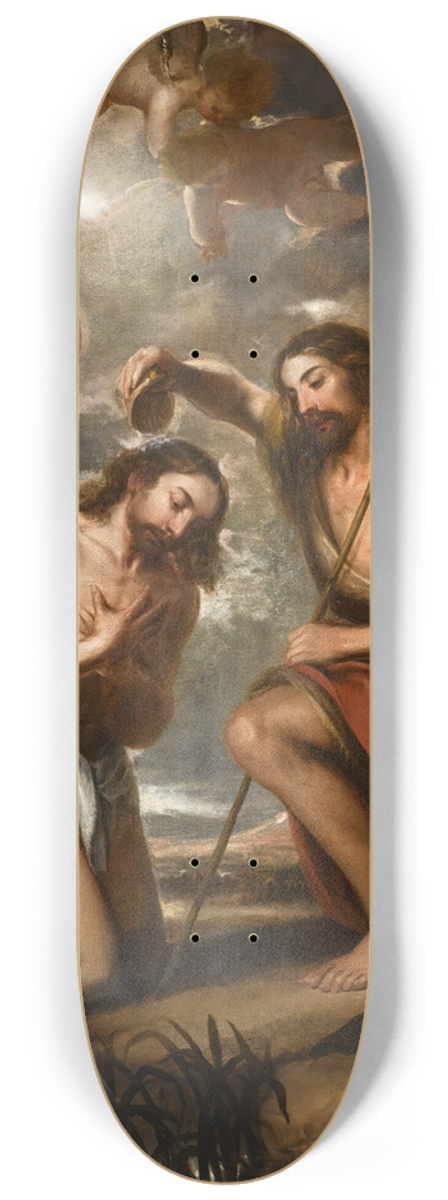 Jos Antolinez - The Baptism Of Christ 8.25 inch art skate deck