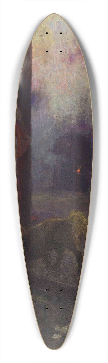 Ilya Efimovich Repin - Golgotha 39.3 inch art pintail longboard deck