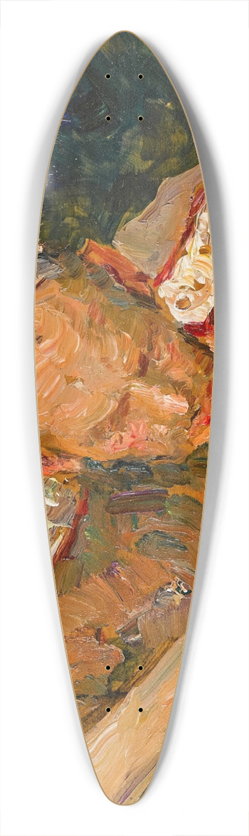 Ilya Efimovich Repin - Study for The Duel 39.3 inch art pintail longboard deck