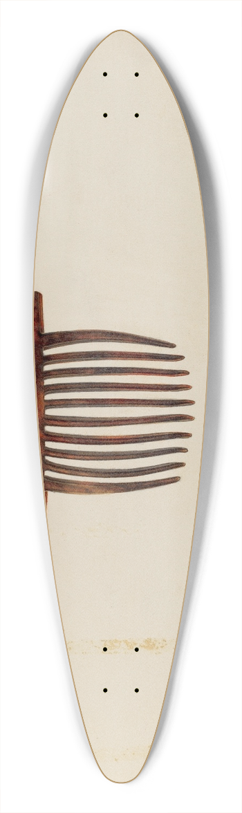 Irene Lawson - Comb 39.3 inch art pintail longboard deck