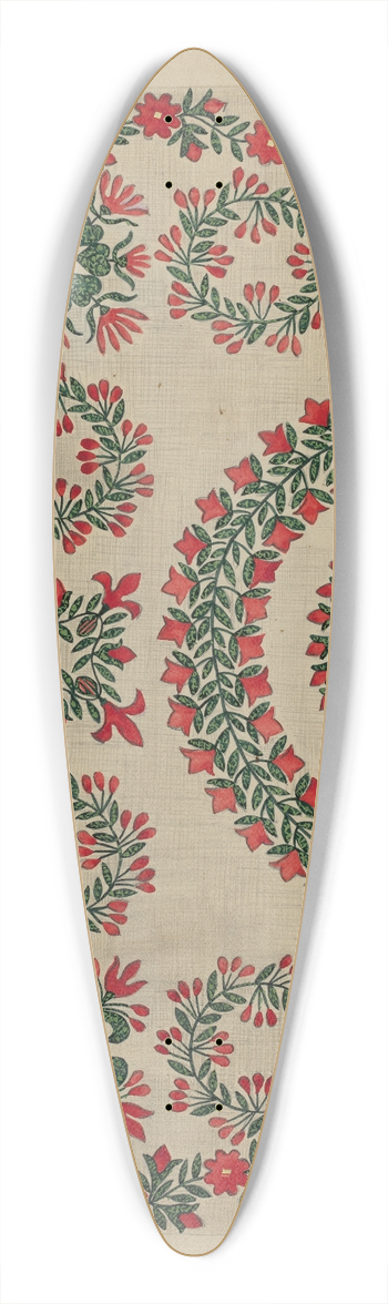 Irene Schaefer - Bedspread 39.3 inch art pintail longboard deck
