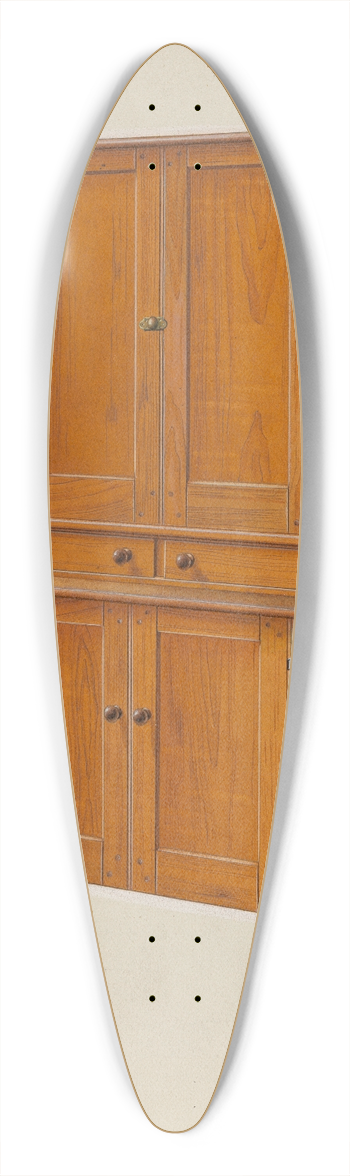 Irving I. Smith - Shaker Cupboard 39.3 inch art pintail longboard deck