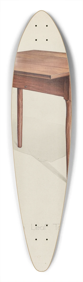 Irving I. Smith - Shaker Drop-leaf Table 39.3 inch art pintail longboard deck