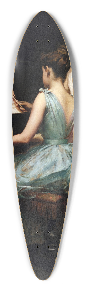 Irving Ramsay Wiles - The Sonata 39.3 inch art pintail longboard deck