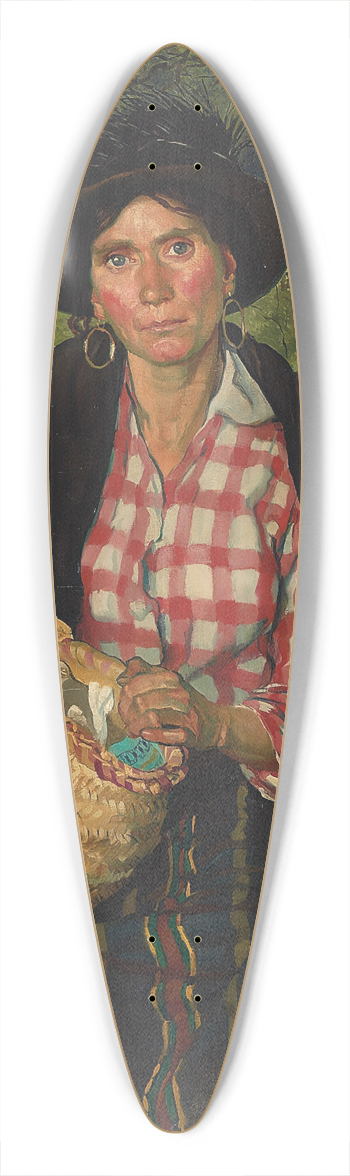 Isabel Codrington - Zillah Lee, Hawker 39.3 inch art pintail longboard deck