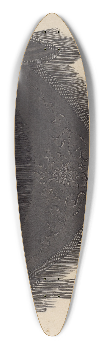 Isabelle De Strange - Shawl 39.3 inch art pintail longboard deck