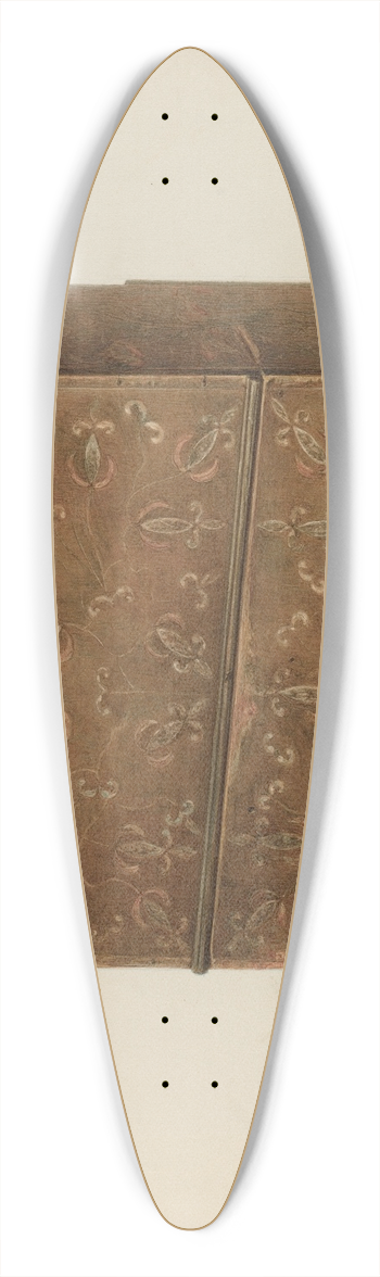 Isadore Goldberg - Chest with Drawer 39.3 inch art pintail longboard deck