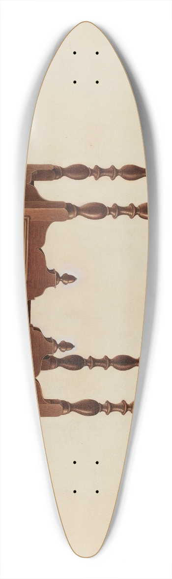 Isidore Sovensky - Lowboy 39.3 inch art pintail longboard deck
