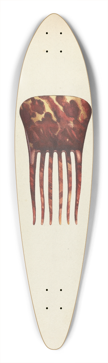Isidore Steinberg - Comb 39.3 inch art pintail longboard deck