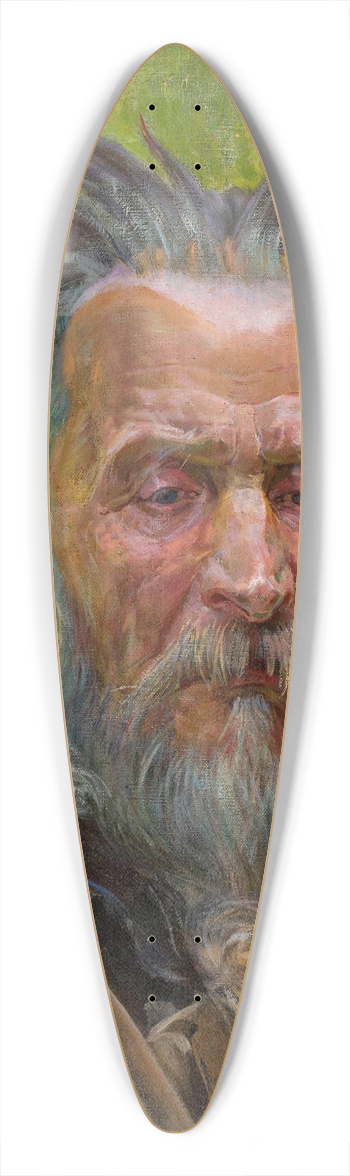 Jacek Malczewski - Moses 39.3 inch art pintail longboard deck