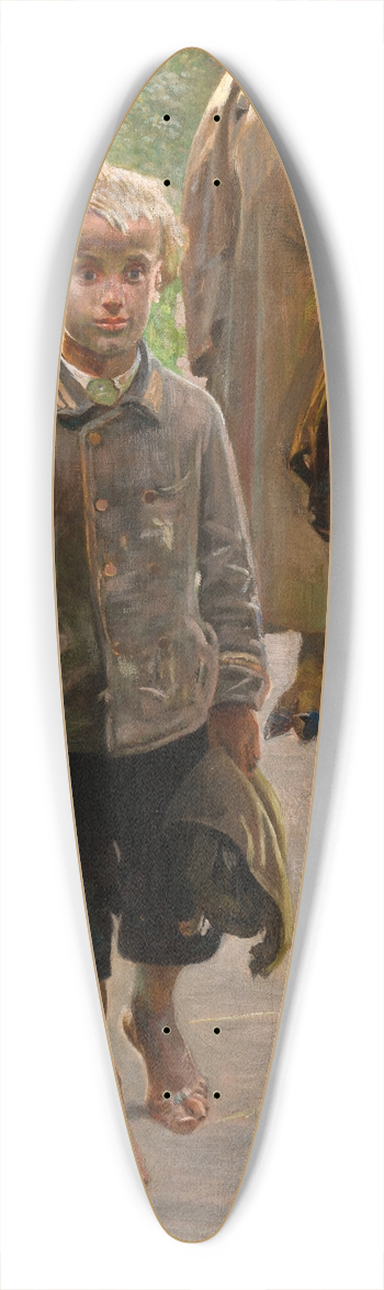 Jacek Malczewski - My Models 39.3 inch art pintail longboard deck