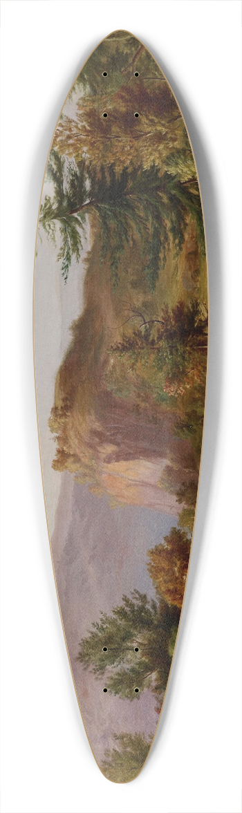 Jacob Cox - Brook in Summer 39.3 inch art pintail longboard deck