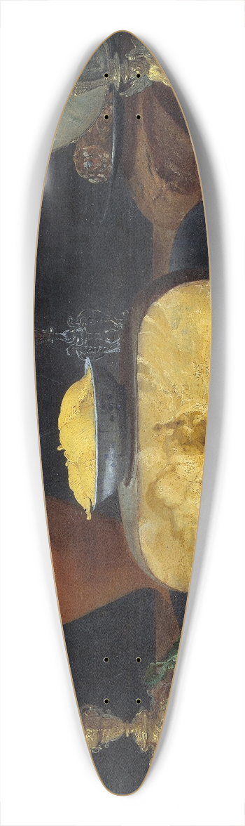 Jacob Foppens van Es - Breakfast Piece with Cheese and Goblet 39.3 inch art pintail longboard deck