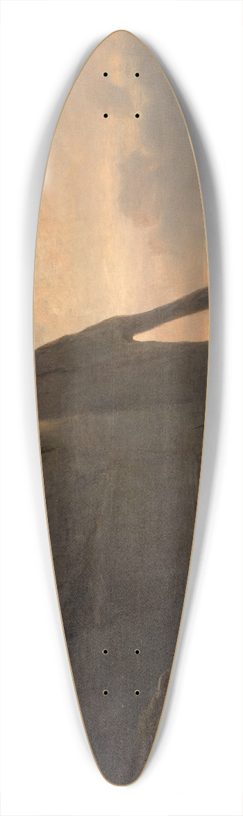 Jacob Jacobs - Porte d Aval in Etretat 39.3 inch art pintail longboard deck