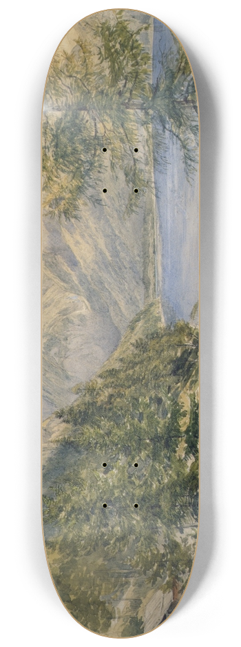 Josef Hger - Leopoldsteiner See 8.25 inch art skate deck