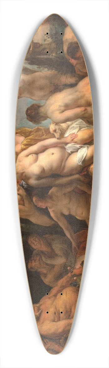 Jacob Jordaens - Le Repos de Diane 39.3 inch art pintail longboard deck