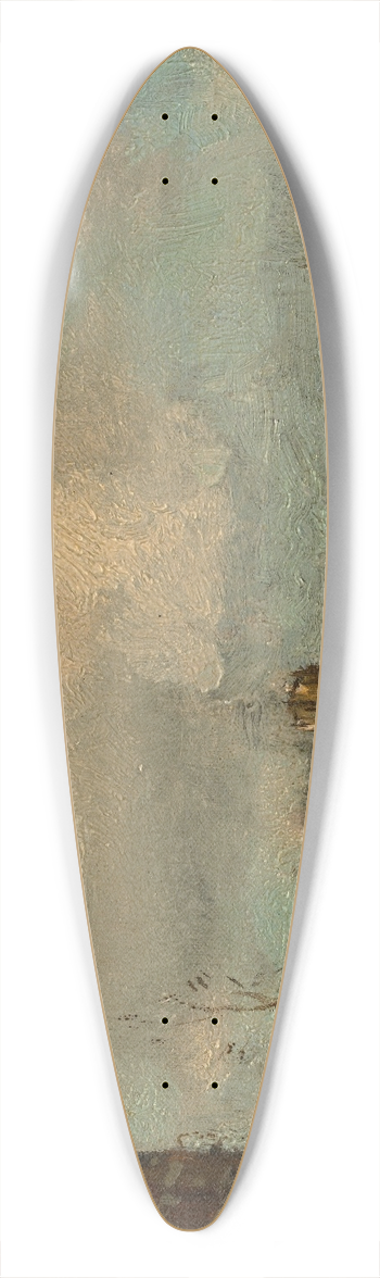 Jacob Maris - Canal Side 39.3 inch art pintail longboard deck