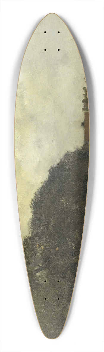 Jacob Maris - Havengezicht 39.3 inch art pintail longboard deck