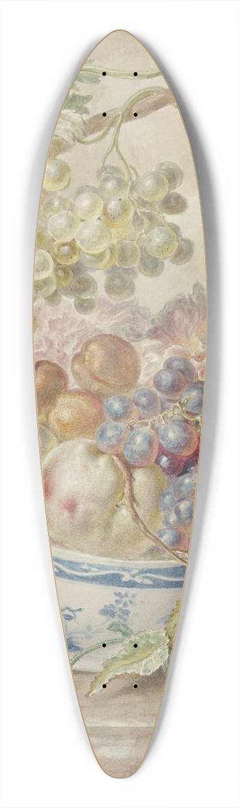 Jacob Xavery - Schaal met fruit 39.3 inch art pintail longboard deck