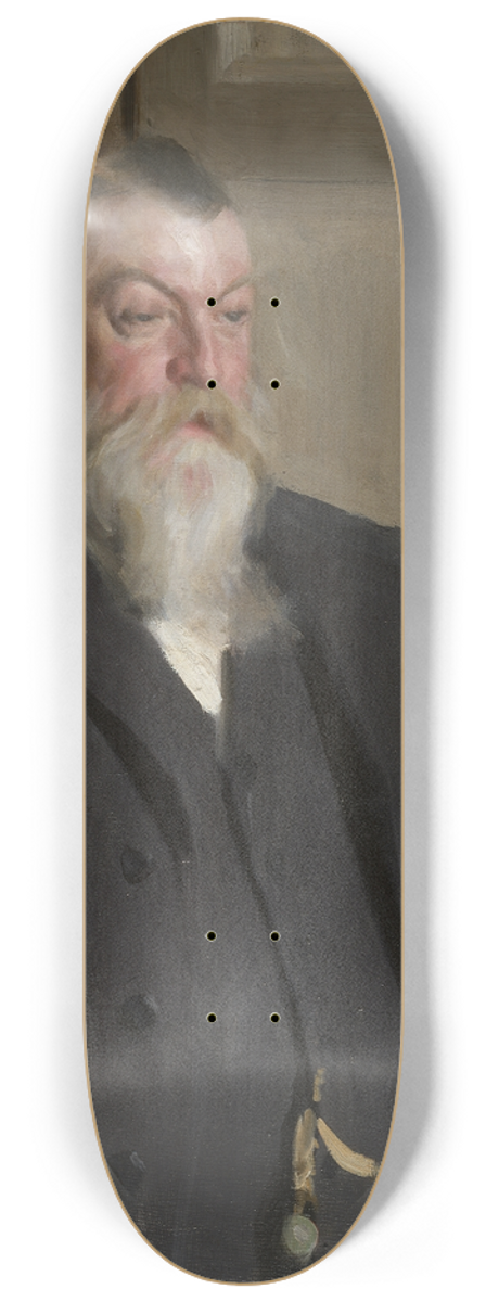 Anders Zorn - A Toast in the Idun Society 8.25 inch art skate deck
