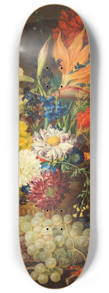 Josef Nigg - Blumenstrau 8.25 inch art skate deck