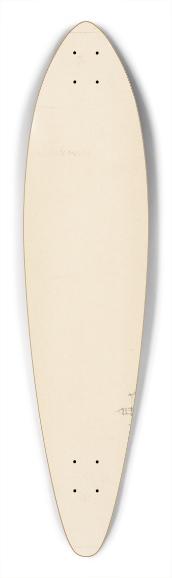 Jacques-Raymond Brascassat - Vue dun port indtermin 39.3 inch art pintail longboard deck