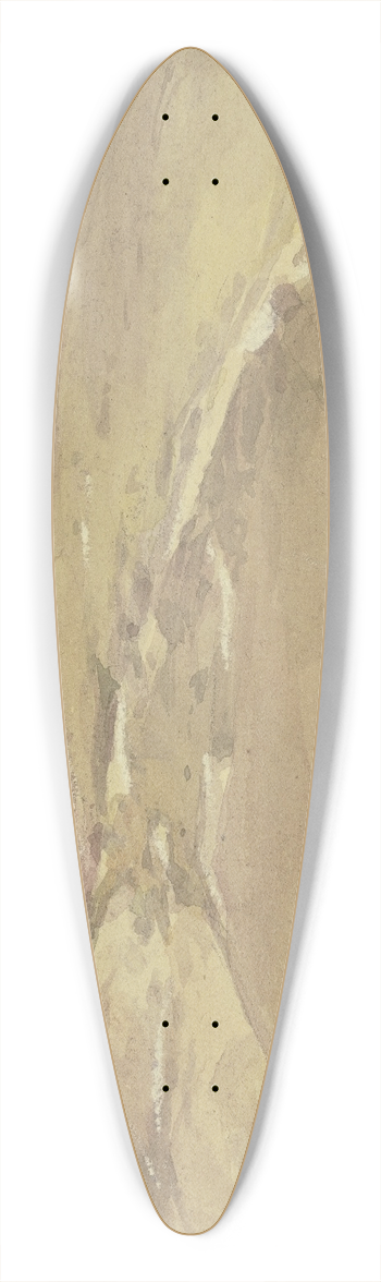Jakob Becker - Hill 39.3 inch art pintail longboard deck