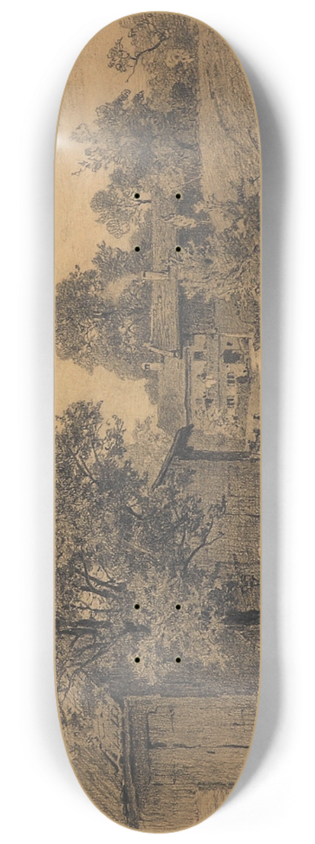 Josef Willroider - Dorf 8.25 inch art skate deck