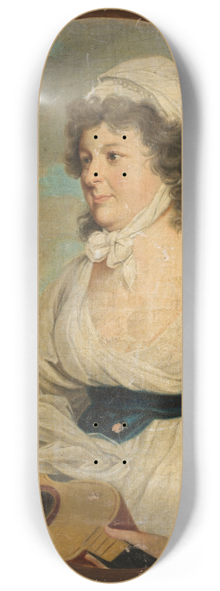 Joseph Anton Kappeller - Portrait of count Esterhazy 8.25 inch art skate deck